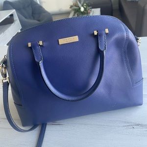 Royal blue Kate spade purse